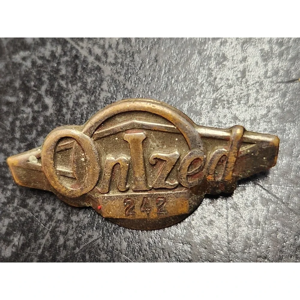 Vintage Ontzed 242 Lodge‎ Pin Brooch Metal Canada